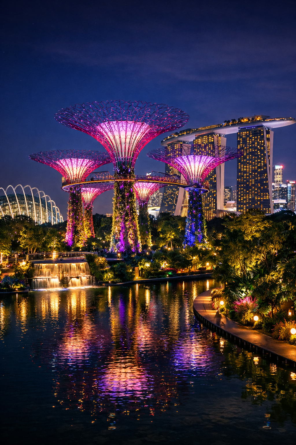 Gardens by the Bay — Supertree Grove